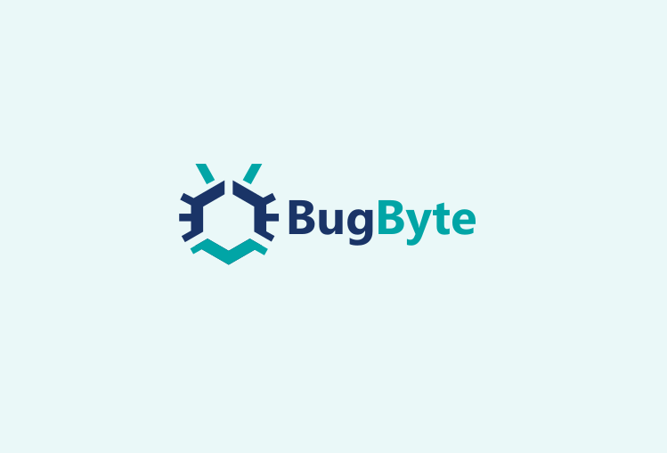Logo design for Bug Byte. Designed by Johnery