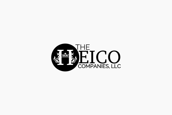 Logo design for the Heico Companies. Designed by Johnery